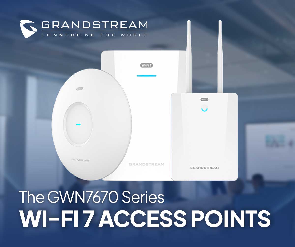 Grandstream GWN7670 Series: Wi-Fi 7 for Flexible, High-Performance Deployments