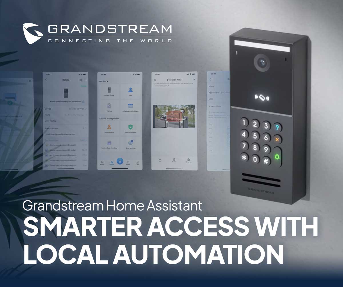 Connect Grandstream Facility Access Solutions with Home Assistant