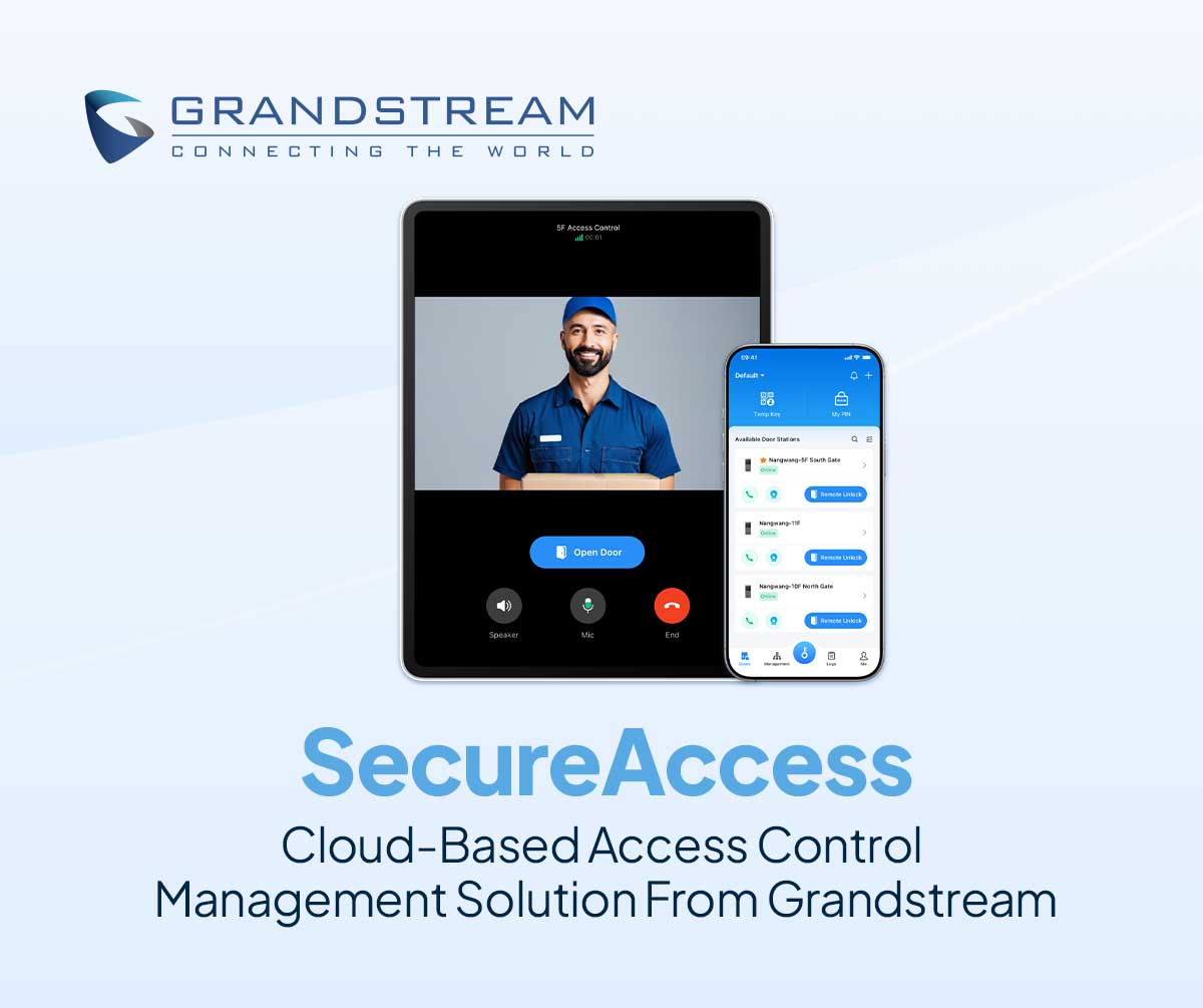 Now Live: Grandstream SecureAccess for GDS Door Stations