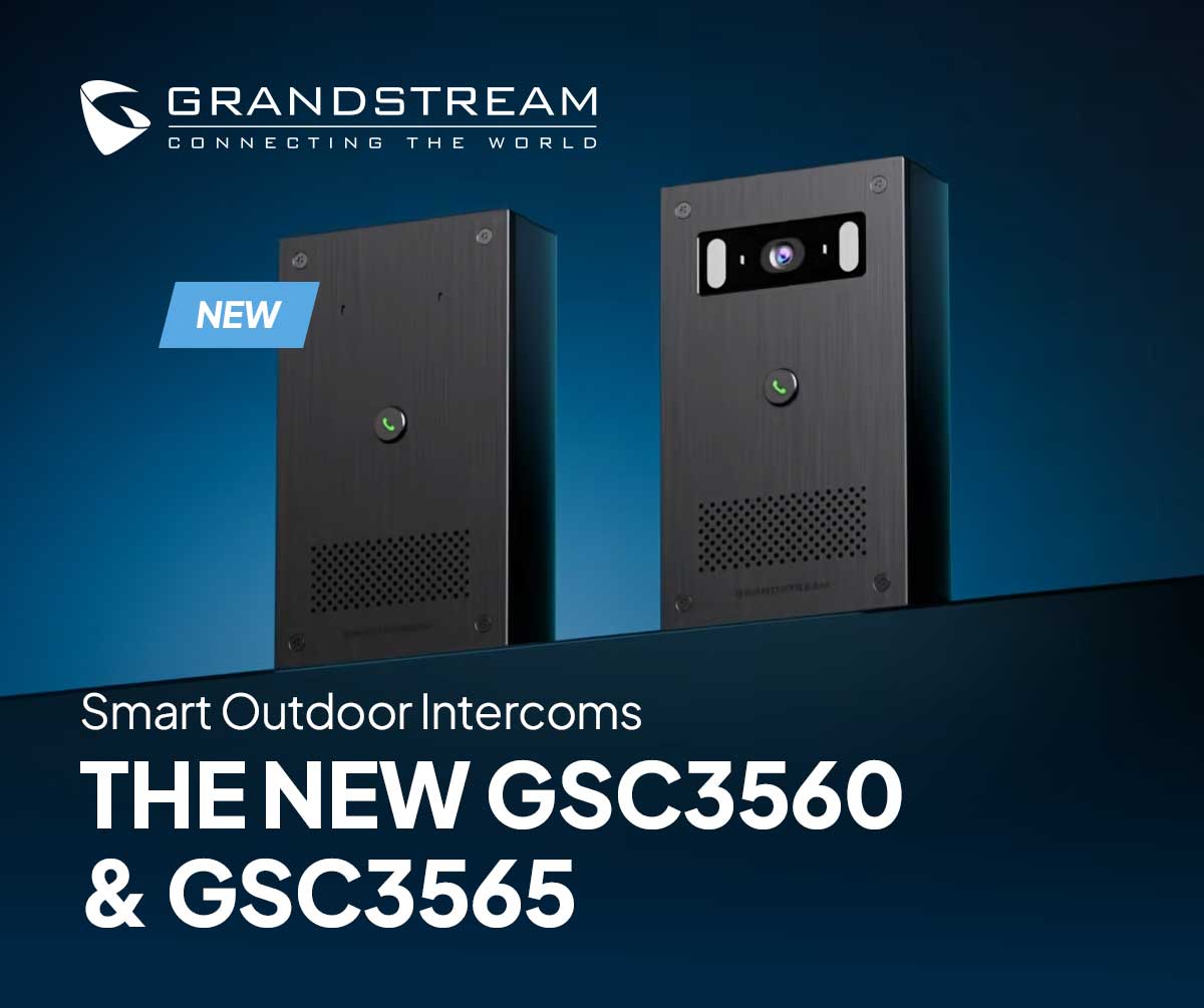 Grandstream Releases GSC3560 and GSC3565 Smart Outdoor Intercoms